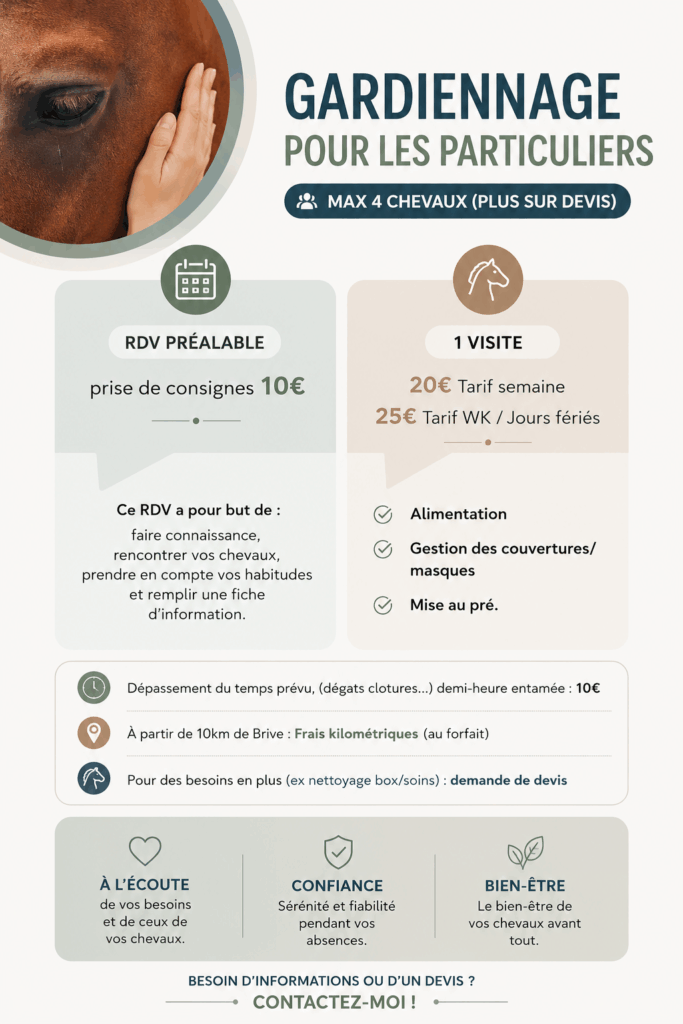 tarifs particuliers